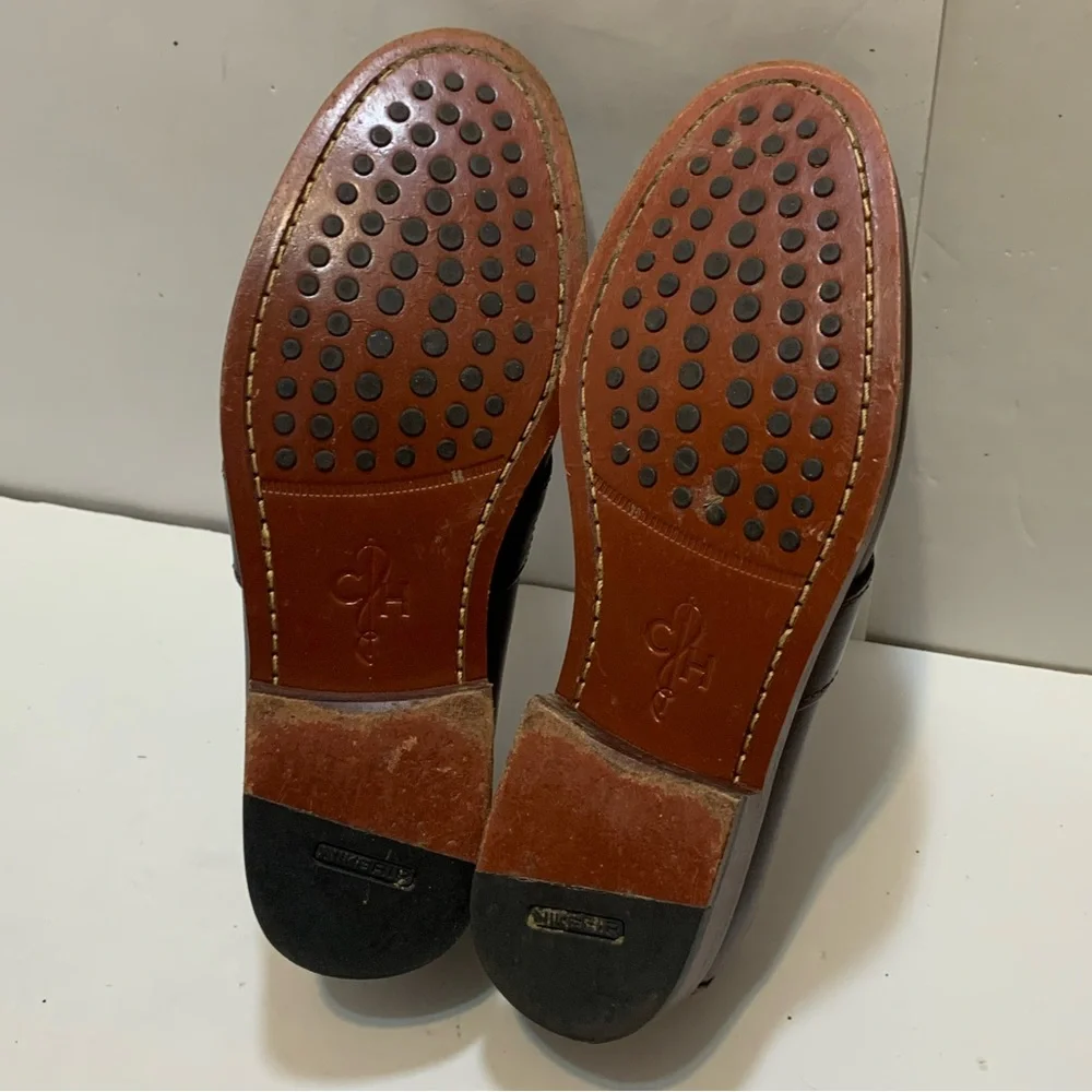 Cole Haan Men's Brown Leather Loafers